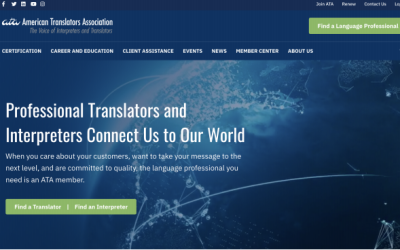 How to find a qualified translator using the ATA website