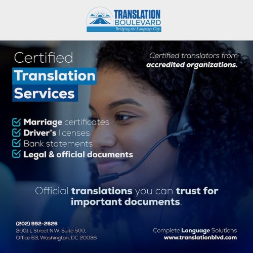 Translation Service Washington Dc 048
