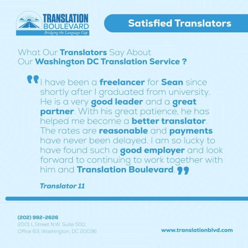 Translation Service Washington Dc 053