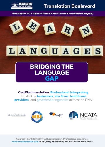 Translation Service Washington Dc 424