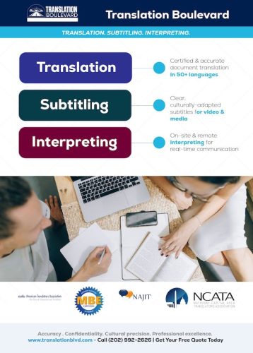 Translation Service Washington Dc 425