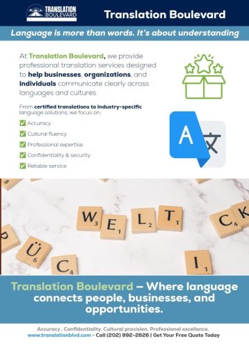 Translation Service Washington Dc 438